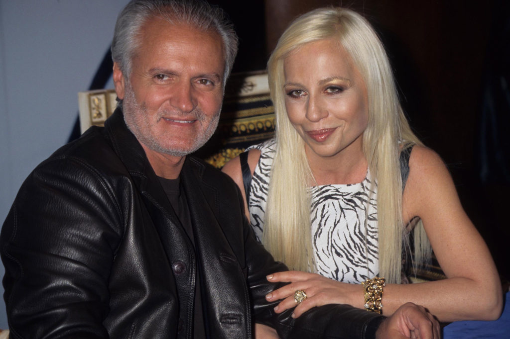 gianni and donatella versace