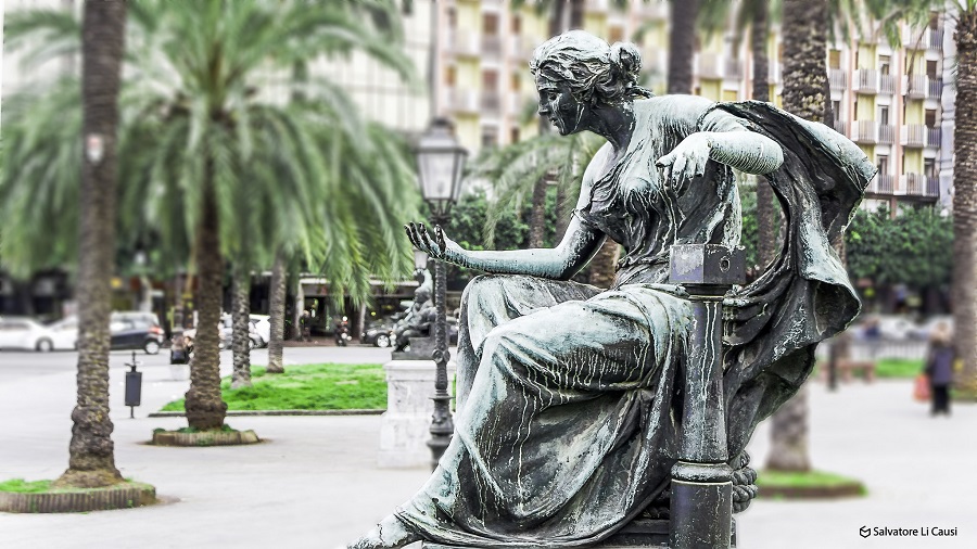 A Statue in Palermo. 