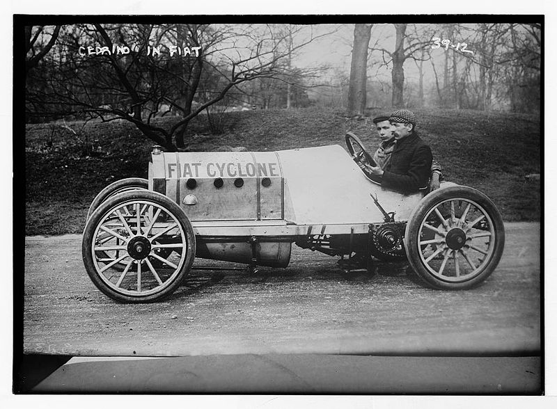 Italian Cars History: 1908 Fiat Cyclone