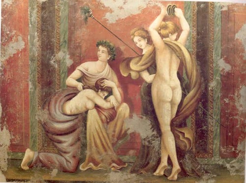 Pompeii erotic fresco