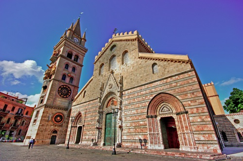 The Cathedral in Messina, Sicily