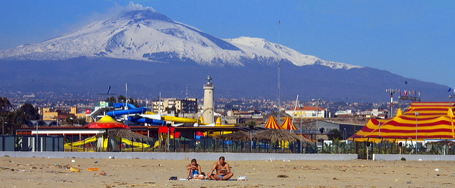 Must do things while in Italy: climb Mount Etna. 