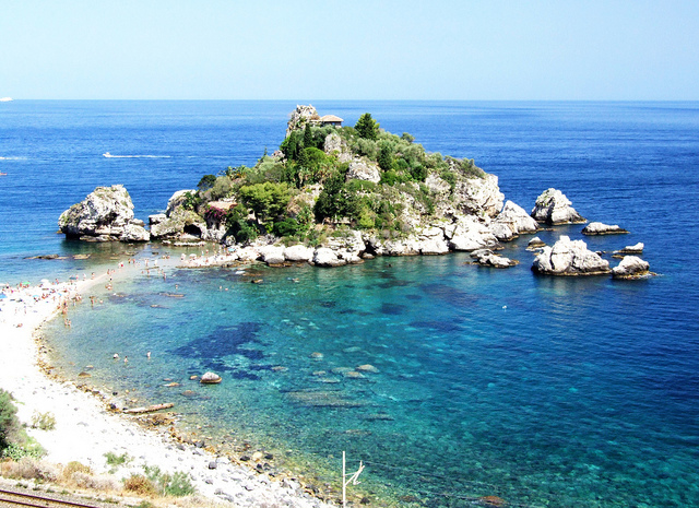 Taormina, Isola Bella, Sicily
