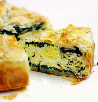 Torta Pasqualina, a typical dish Italians like to consume on the day of Pasquetta