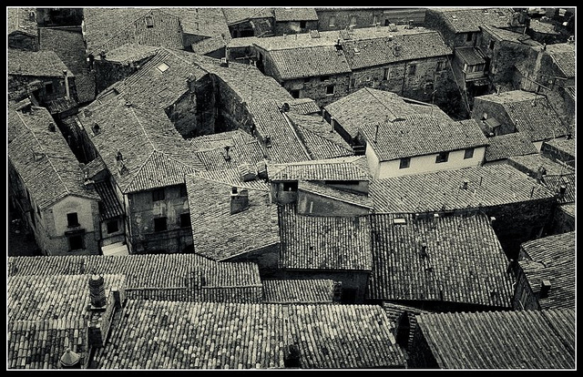 Roofs in Bolsena