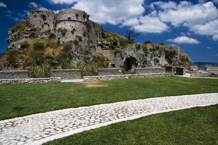 The Norman Castle in Gerace