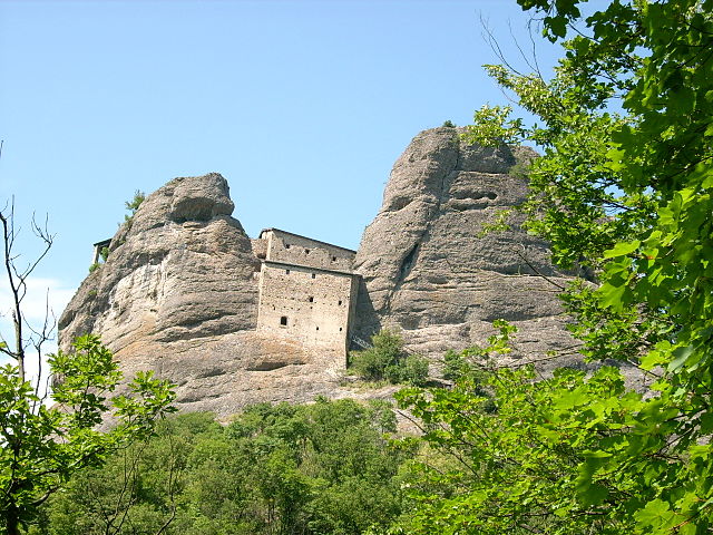 stone castle liguria