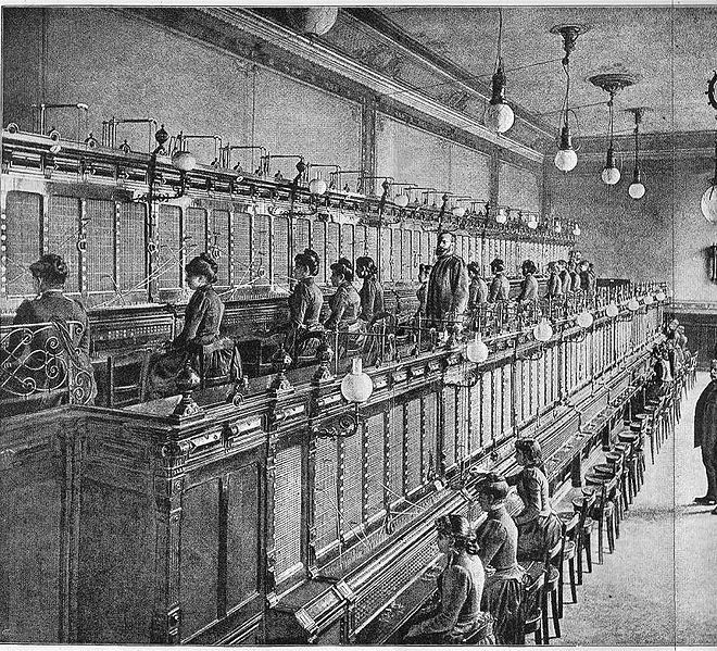 Old Telehone Exchange from 1892