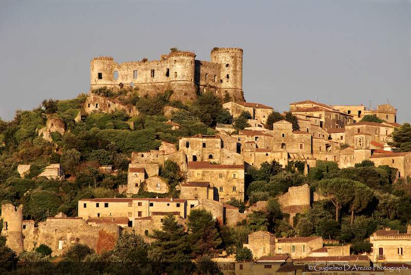 Campania: the village of Vairano Patenora. 