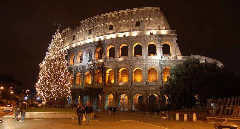 coliseum in rome, one of the most visited italian attractions