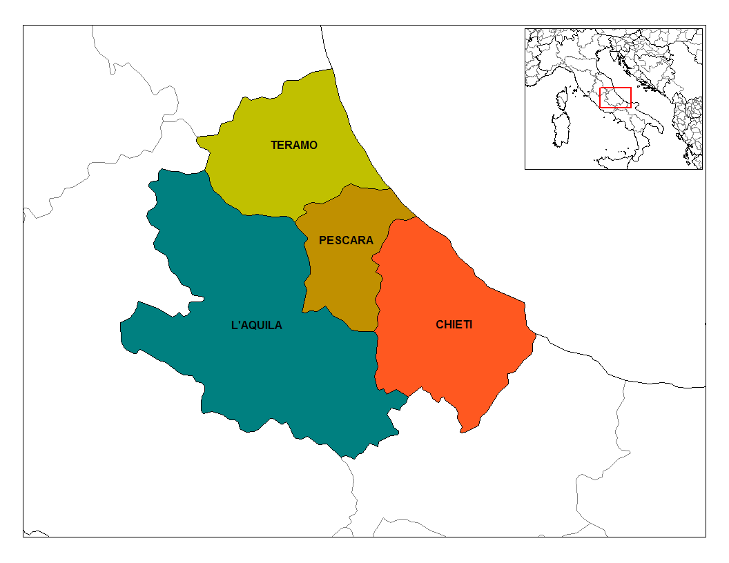 Abruzzo_Provinces