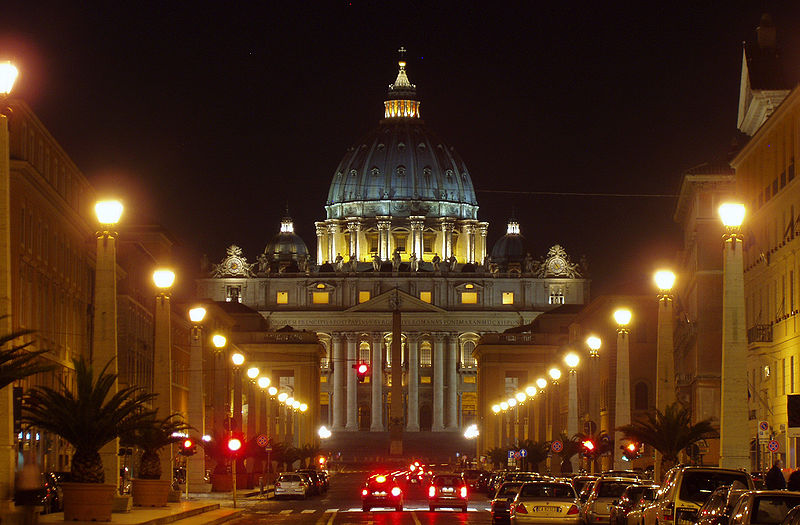 Via Francigena: Basilica San Pietro, Rome