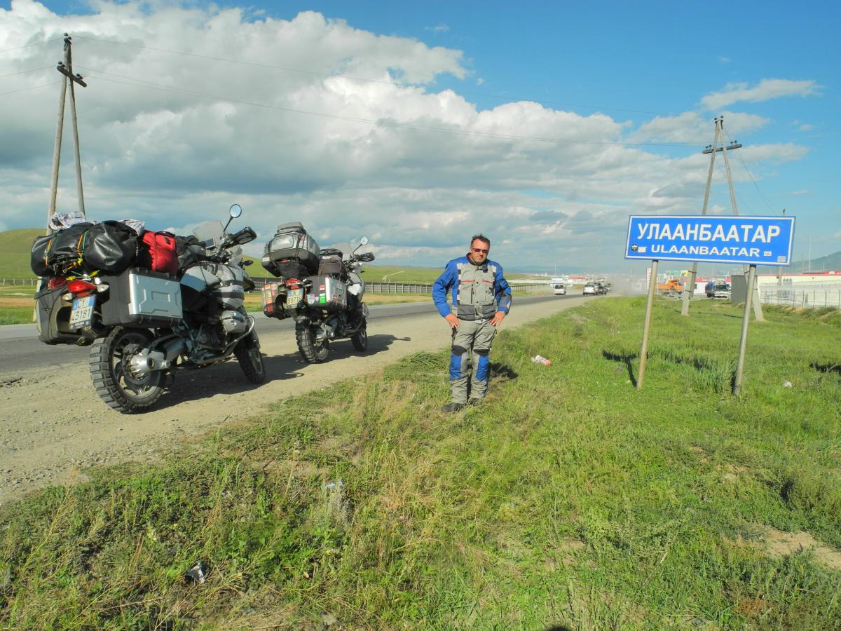 Italy to Mongolia on a motorcycle