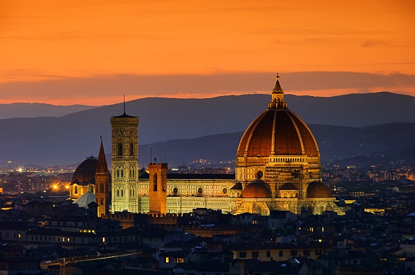 Florenz Dom Nacht – Florence cathedral night 01