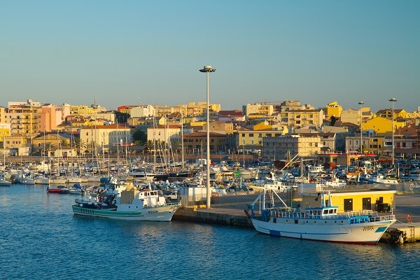 Porto Torres in Sardinia 