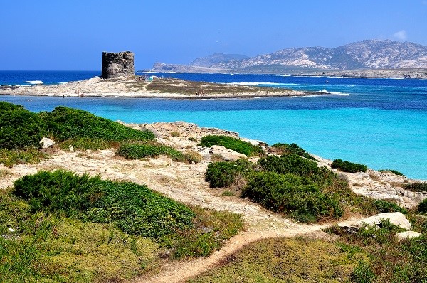 Old watch tower in Sardinia 