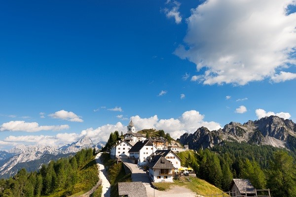 Panoramic View of Monte Lussari – Friuli Italy