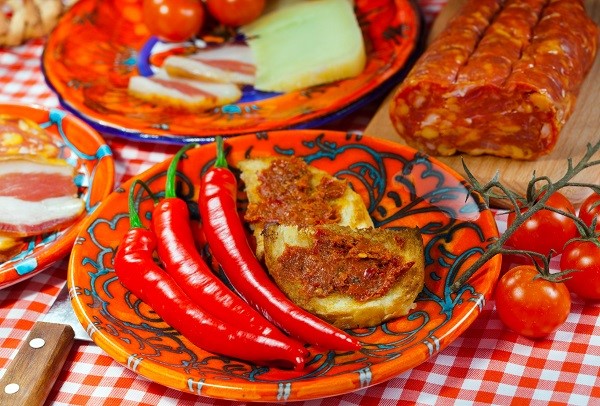 Nduja, a spicy salami from Calabria