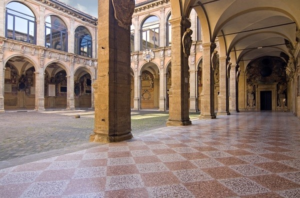 The Archiginnasio, part of the University of Bologna