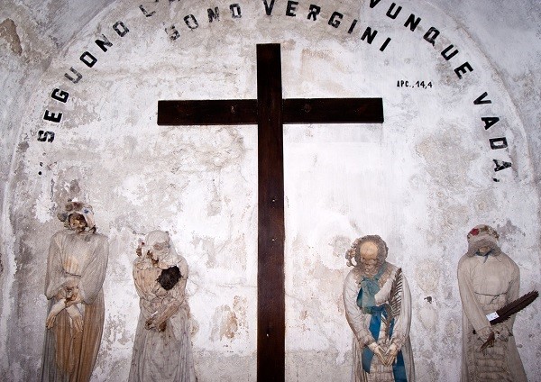 The Catacombs of the Capuchins are burial catacombs in Palermo
