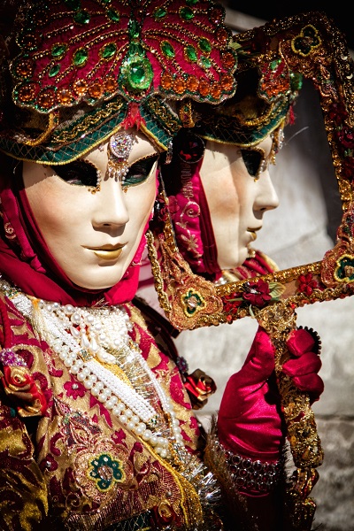 Beautiful Venetian Carnival mask
