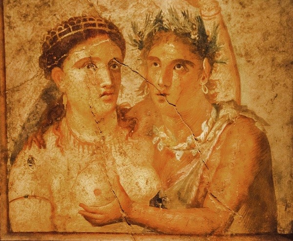 Roman fresco found in Pompeii excavation