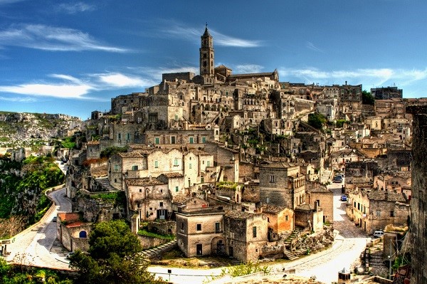 Matera and its "Sassi" is a Unesco World Heritage Site