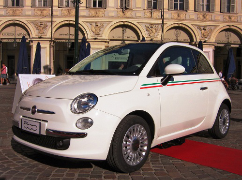 The Fiat 500, the Dolcevita