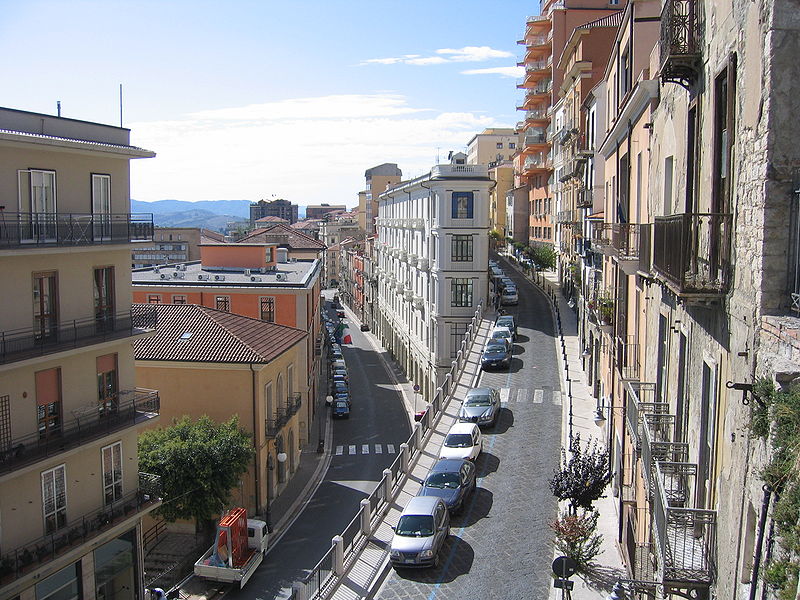 A street in Potenza