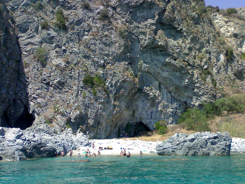 secluded beach in soverato calabria