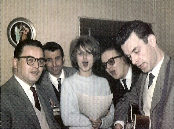 Mina and Happy Boys in 1958