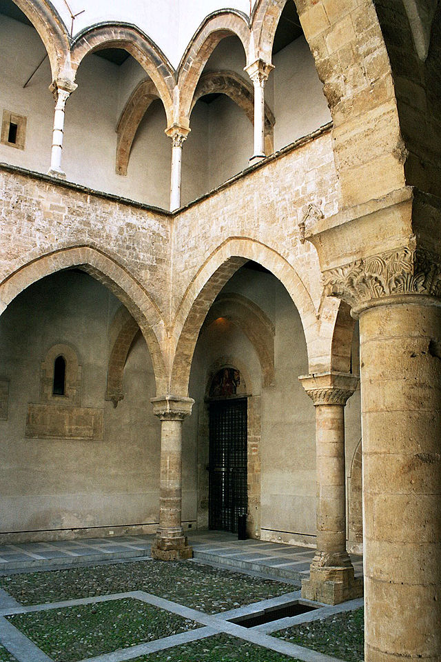 Palazzo Steri's courtyard