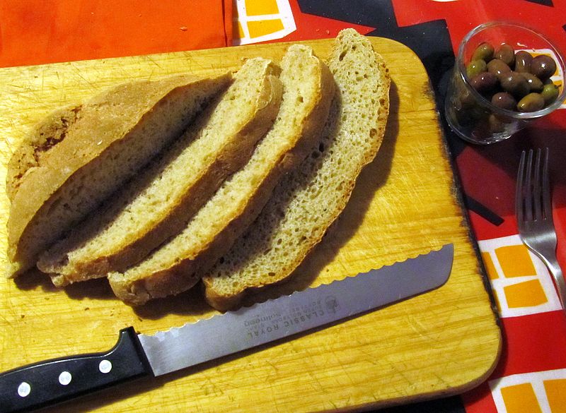 perfect bread for a good scarpetta