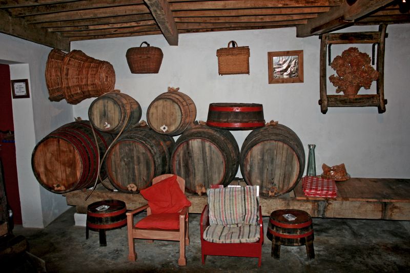 Country wine cellar
