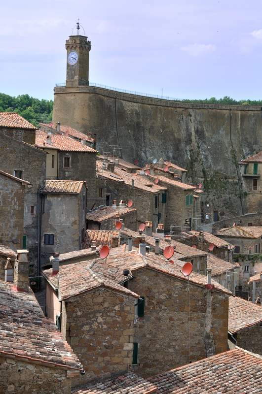 Panorama of Sorano