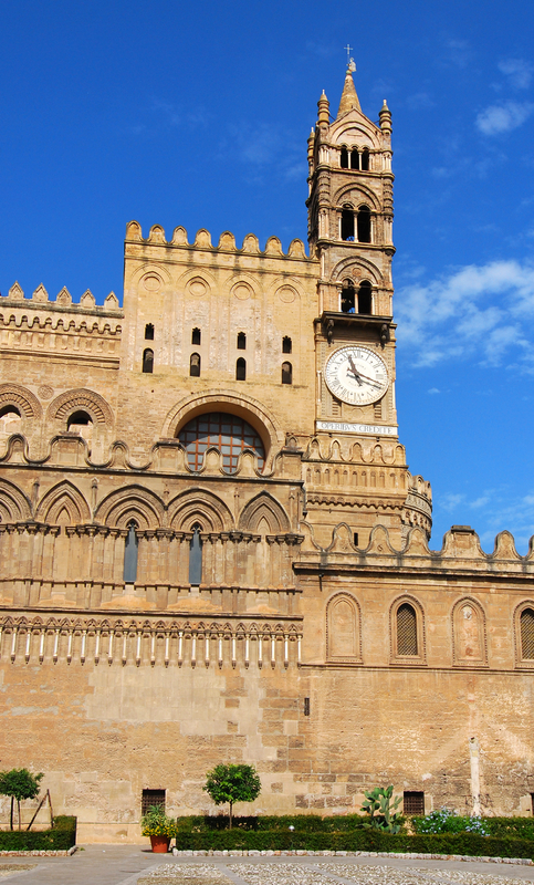 Detail of the Cathedral in Palermo