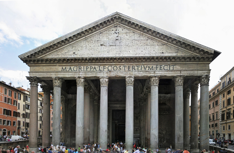 Rome - The Pantheon was commissioned by the great Marcus Agrippa