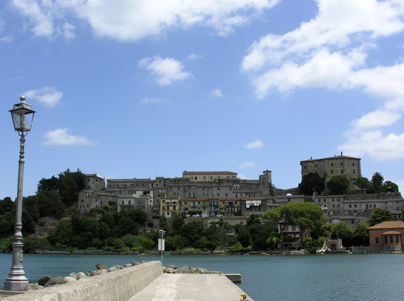 Town of Capodimonte, on the shores of Bolsena Lake