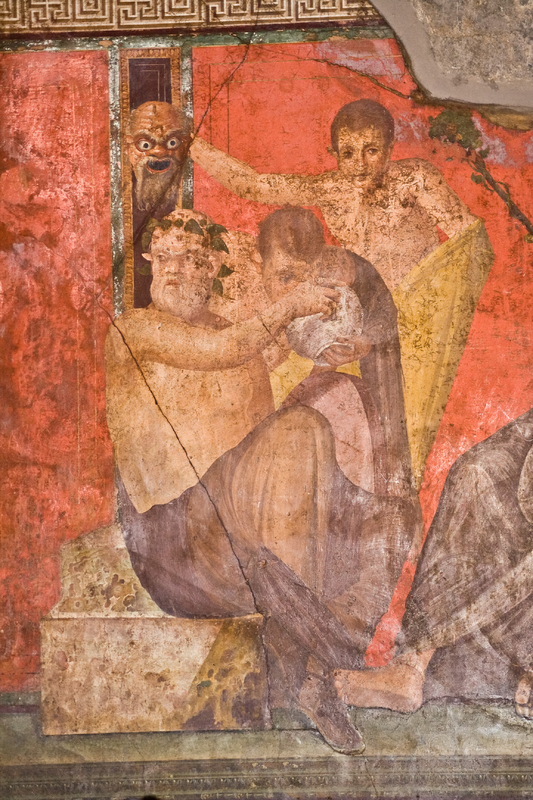 Fresco from Pompeii's Villa of Mysteries