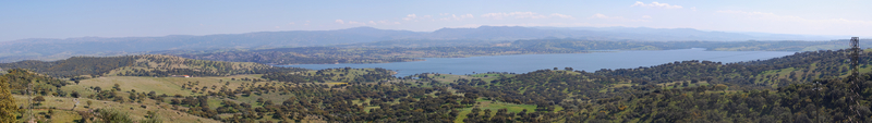 Lake Coghinas - Panorama