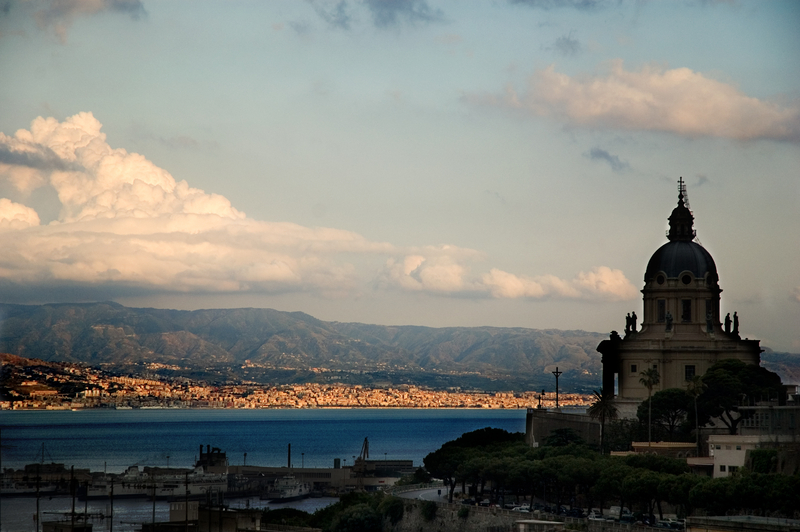 Panorama of Messina, Sicily