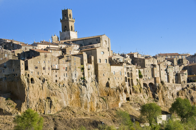 Pitigliano, an old town in Tuscany