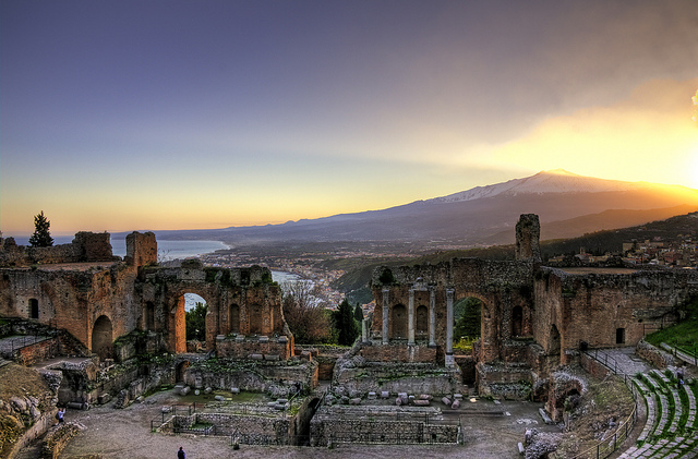 greek theatre in Taormina