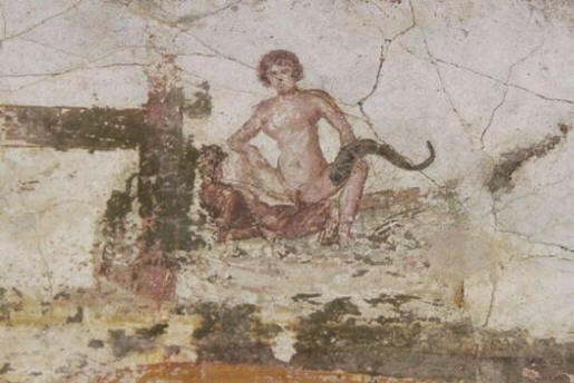 Pompeii Erotic Fresco