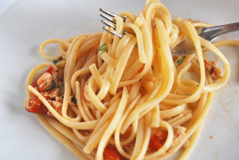 swordfish pasta