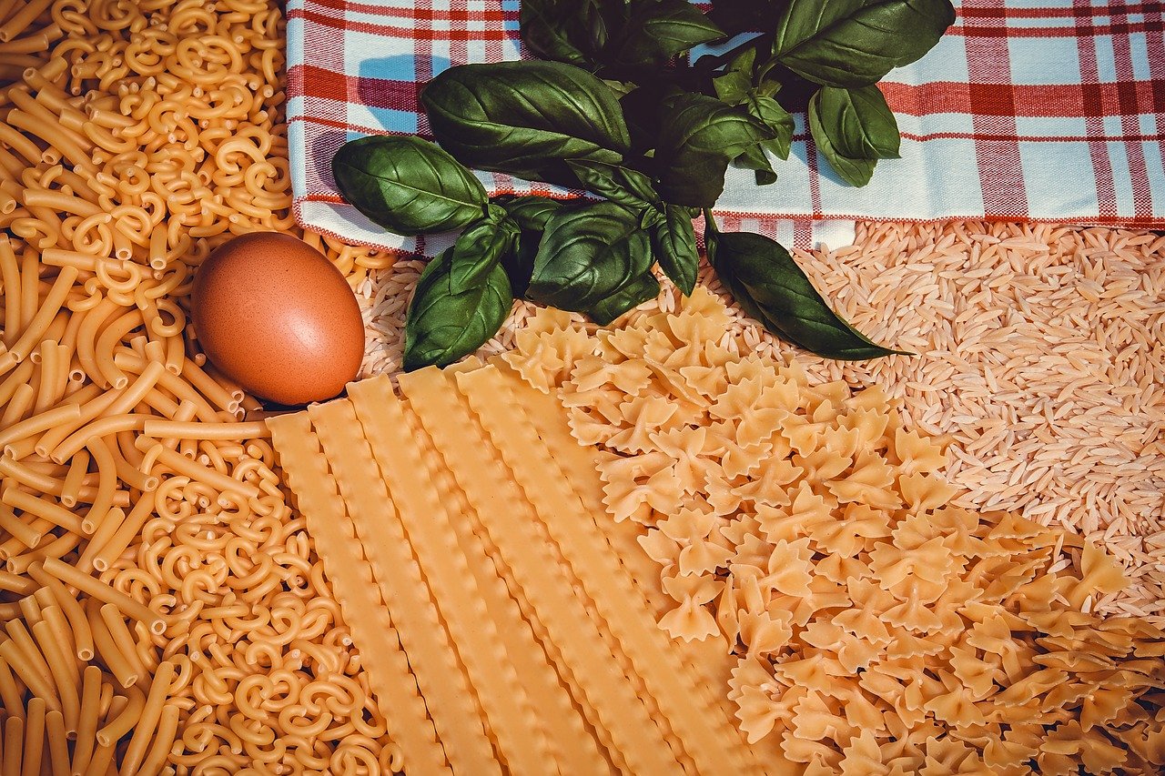 polenta rice and pasta