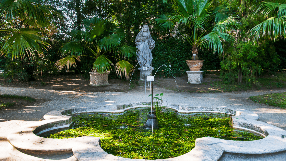 Fountain botanical garden