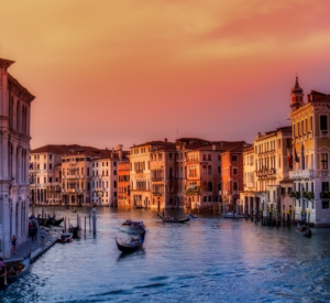 Canal Grande Venice Italy