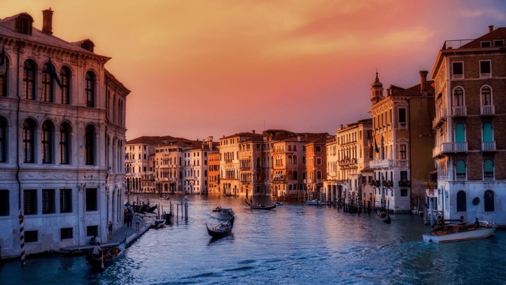 Canal Grande Venice Italy