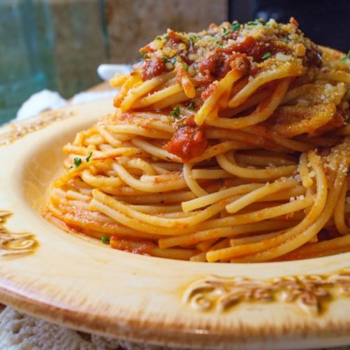 Italian sausage ragu recipe